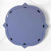 Clover Bone Inlay Mirror Blue