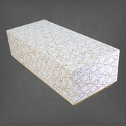 Fez Mother Of Pearl Inlay Rectangle Center Table White