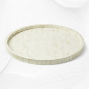 Full Bone Inlay Round Tray