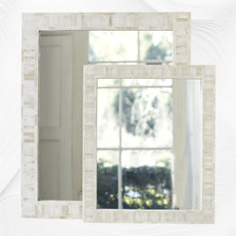 Buy Bone inlay wall mirror