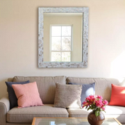 Full Mother of Pearl Inlay Wall Mirror