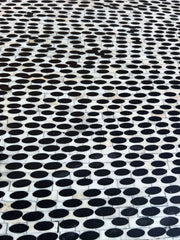 FUSION Full Bone Inlay Bar Cabinet Black 4