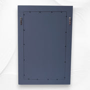 Grey Mother Of Pearl Inlay Leaf Mirror