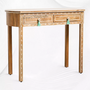 Jiya Mango Wood Inlay Dressing Table