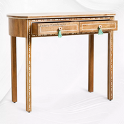 Jiya Mango Wood Inlay Dressing Table