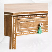 Jiya Mango Wood Inlay Dressing Table