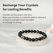 LH Black Agate Bracelet