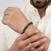 LH Black Agate Bracelet