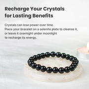 LH Black Obsidian Bracelet