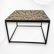 Lucienne Bone Inlay Coffee Table Black