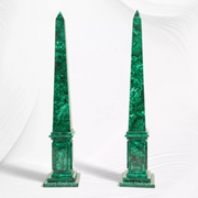 Premium Malachite Obelisk