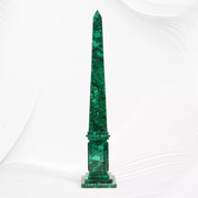Premium Malachite Obelisk
