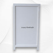 Mother Of Pearl Inlay 6 Drawer Tallboy White | White Mother Of Pearl Chest Of Drawers