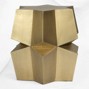 Star Brass Side Table