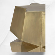 Star Brass Side Table