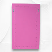 Pink Mother Of Pearl Inlay Mirror Floral