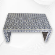 Quote Bone Inlay Center Table Grey
