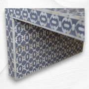 Quote Bone Inlay Center Table Grey
