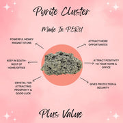 Raw Pyrite Stone Geode 8