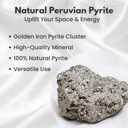 Raw Pyrite Stone Geode 6