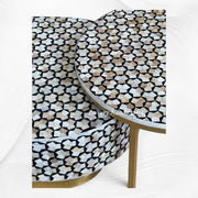 Taro Targua MOP Inlay Nesting Table Set Black