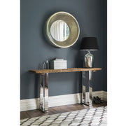 Vortex White Metal Mirror