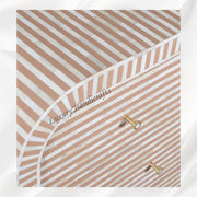 Waterfall Bone Inlay 7 Drawer Sideboard Peach 4