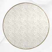 White Mother of Pearl Inlay Coffee Table