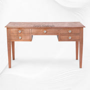 Zita Copper Console 5 Drawer